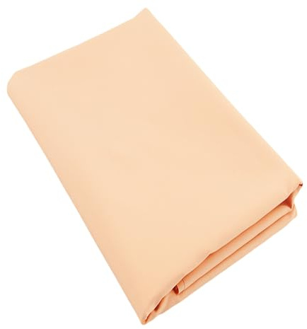 Baumwollstoff | Unifarben| 100% Baumwolle | weich, stapazierfähig, vielseitig zum Nähen | 50 cm x 150 cm | pfirsich