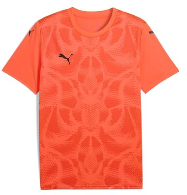 Puma TeamUltimate Jersey 706280 Neon Sun-Puma Black-3XL