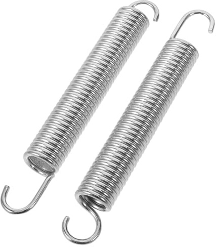HOLIDYOYO 2 Stück Ersatzfedern für Relaxsessel 62 Zoll Robuste Zugfedern mit Montagewerkzeug für Manuell Verstellbare Sessel und Sofas Feder Reparaturset für Gartenmöbel und Schaukelstühle