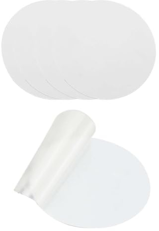 KTUXZCI Runder, wasserdichter Flicken zur effektiven Reparatur von Campingausrüstung und Wasserdichten Artikeln. Geeignet für alle Outdoor Aktivitäten. Transparenter, 5 Stück, 7 cm