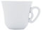 Alessi TI02/76 1 KU Tazza da caffè in Porcellana Bianca, Set da 6