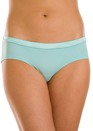 Camille Womens Three Pack Multipack Aqua Blue Tuxedo Midi Boxer Shorts 14-16