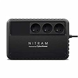 Cyberpower BU600E-FR Onduleur 50 Hz 600 VA Noir