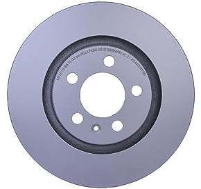 HELLA 8DD 355 127-301 Brake Disc - 53954PRO_HC - High-carbon - Coated