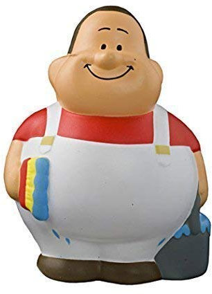 Knautschfigur Squeezies® Herr Bert Maler Bert®