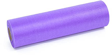 ZADAWERK® Organza - 30 m x 28 cm - Lila - 1 Rolle - Deko - Meterware Organzastoff - Tischläufer, Geschenk-Schleife, Stola, Accessoire
