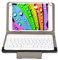 7in Bluetooth Keyboard and Cover Set, PU Leather 7in Ultra-Thin Bluetooth Keyboard Protective Case with Keyboard,for Android for iOS for Windows,for Tablet Mobile Phone