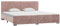 vidaXL Polsterbett Klassisch Bett Doppelbett Stoffbett Ehebett Schlafzimmerbett Bettgestell Bettrahmen Lattenrost Rosa Samt 180x200cm