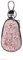 ihreesy Autoschlüssel Hülle Glitzer,Multifunktions Leder Schlüsseletui Bling Strass Schlüsseltasche Schlüsselhülle Schlüsselmäppchen mit Reißverschluss und Karabiner,Rosa