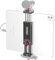 Aluminum iPad Tripod Holder Mount - U-pad III 7.9-12.9in Metal iPad Tripod Adapter w Cold Shoe 2 Acra Swiss QR Mount Adjustable Universal Tablet Clamp Video Recording for iPhone iPad Air Mini