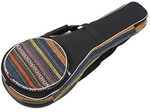 Musical Instrument Bag, Adjustable Shoulder Strap Easy Carry Musical Instrument Accessories Ethnic Style for Mandolin