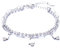 Yean Damen Armbänder Silber Boho Doppelschicht Fatima Armband Perlen Handzubehör für Frauen und Mädchen
