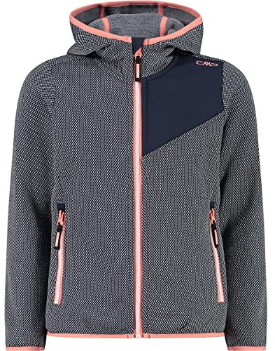 CMP Mädchen Kinderfleece mit Fester Kapuze Jacket