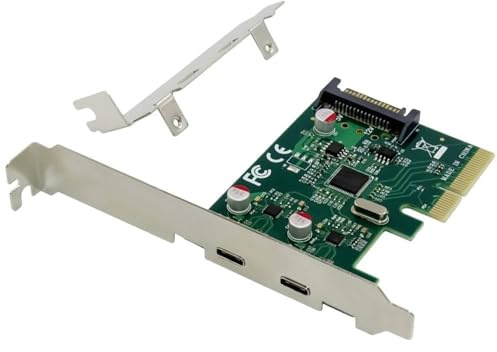 Conceptronic 2-Port USB 3.2 GEN 2 Type-C PCIE