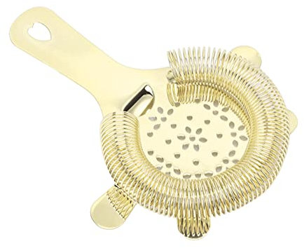 PENO A Cocktail Strainer That Perfectly Filters A Durable Stick Filter (Gold)