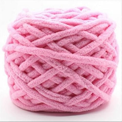 JIALIU 2pcs buntes handgestricktes Garn für Färbeschal Handstricken weiches Milch-Baumwollgarn Dickes Wollgarn Riesenwolldecke