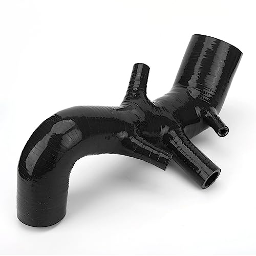 Reemplazo para TT 8N MK1 1.8T 225PS BAM 1998-2005 Tubo de Admisión de Aire, Manguera de Admisión de Silicona Flujo de Aire Mejorado (Negro)
