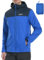 Pioneer Camp Herren Regenjacke Wasserdicht Atmungsaktiv Leichte Winddicht Windbreaker Outdoorjacke with Reißverschluss Taschen und Kapuze Blue XL