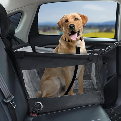 NIBHZ Car Boot Protector Dog Quilted with Side and Boot Sill Protection I Dog Blanket Car Boot Waterproof，Scratch-Resistant I Universal Boot Protection Mat for Dogs,Black