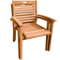 Teako Design Teak Stapelstuhl Tirol - 2 Stück, FLEGT-Lizenziertes Teakholz, Natürliche Patina Gartenmöbel, Gartenstühle wetterbeständig, Zweierpack Stühle