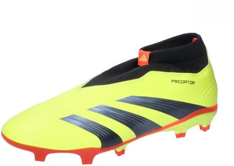 adidas Performance Predator League LL FG Dark Spark gelbschwarzweiss, 42 2/3 Unisex
