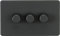 3G 2-way 10-200W (5-150W LED) Intelligent dimmer - Anthracite