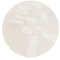 Tesso Living Weicher Hochflor Teppich im Vintage-Look – Ø120 cm (rund) – Weiß Shaggy-Design mit Berbermuster – Boho & Scandi Stil – ideal für Wohnzimmer & Schlafzimmer