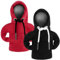 Ymapinc 2 Stück Schalthebel Hoodie Auto Schalthebel Abdeckung Lustige Schaltknauf Abdeckung Hoodie Auto Accessoires Car Gadgets für Autodekoratives(Rot Schwarz)