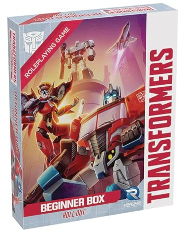 Renegade Game Studios Transformers RPG: Anfänger-Box: Roll Out, Rollenspiel, ab 14 Jahren, 2-8 Spieler