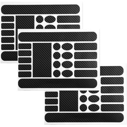 Visxcnu 3pcs Telaio della Bicicletta di Protezione Autoadesivo del Nastro della Catena Guard Protector Cavo Tubo Graffio Pellicola Protettiva per Telaio in Carbonio, per Mountain Bike, BMX