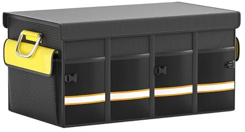 QMMMNH Auto Kofferraum Organizer Box,für Mazda CX-30 CX30 DM 2020-2023 Tragbare faltbare Wasserdicht mit Fächern Aufbewahrungs Box Zubehör