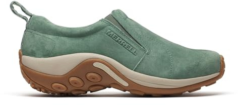 Merrell Men's Jungle Leather Slip-On Shoe, Juniper, 15