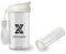 X SIM FITNESSX Protein Shaker | Früchtebehälter | Kaltgebrühter Kaffeetasse Multifunktionaler Sport Bottle mit Filternetz/Mixer 360ML/500ml(Weiss, 360ML)