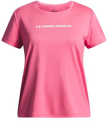 Under Armour Girl's Tech Wordmark Graphic Short Sleeve T-Shirt