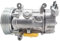 Compressore aria condizionata SD6V12 compatibile con Peugeot 206 307 compatibile con Citroen C2 C3 compatibile con Fiat 1449 1450 9671456680 9655191680