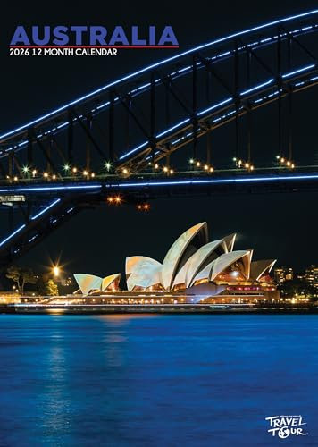 Australien Kalender 2026, A3, Wirobound, vollfarbig