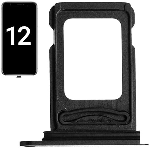 Bansusu 1 Pc SIM Card Holder Waterproof Rubber Seal Rin Compatible with Iphone 12 SIM Card Tray Single SIM Version Easy Installation SIM Card Holder Holder