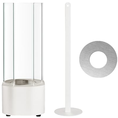 Brasero De Table – Brasero sans Fumée avec Base Basse en Acier Inoxydable, Émaillé À Faible Fumée avec Technologie De Carburateur À Bois, en Acier Inoxydable avec Cendrier Amovible | S