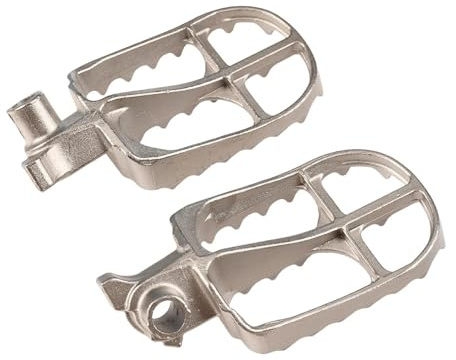 pour YZ 125 X 250 FX 450 WR F Repose-Pieds Moto en Acier Inoxydable Pédales Moto