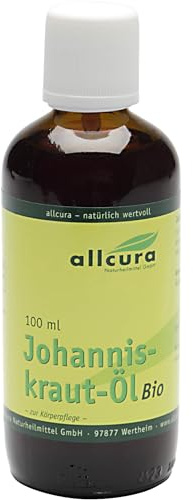 Johanniskraut-Öl 100 ml | Bio-Hautpflege | Pflanzlicher Auszug in Olivenöl