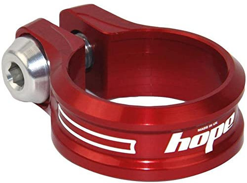 Hope Seat Clamps Red - Red , 34.9mm