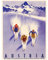 Wee Blue Coo Travel Tourism Winter Sport Austria Ski Snow Alps Art Print Poster Wall Decor Kunstdruck Poster Wand-Dekor-12X16 Zoll