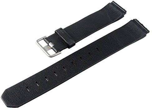 JACOB JENSEN Schwarzes Ersatz-Lederarmband 603, 605, 606, 840, 841, 842, 843, 860,861, 865, 866, 880, 881, 885, 886., Modern