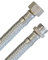 H2O-Flex® Panzerschlauch 3/8 Überwurfmutter x 3/8 Außengewinde, IG/AG Flexschlauch DN8 Verbindungsschlauch für Armatur Sanitär Schlauch mit Trinkwasserzulassung 700mm