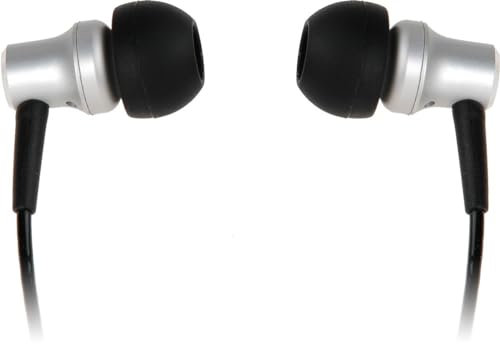 HiFiMAN RE-400 - Auriculares (Intraaural, Dentro de oído, 30 mW, Alámbrico, 3.5 mm (1/8), OFC) Negro, Plata