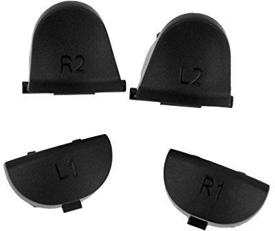 perfk Für Playstation 4 PS4 Controller Tasten Button L1 L2 R1 R2 Knöpfe Set Ersatz