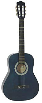 DIMAVERY AC-303 Klassikgitarre 3/4, blau | Klassische Gitarre 3/4