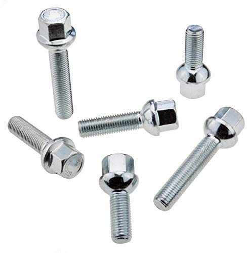 Radschrauben Radbolzen M12x1,5 30mm Kugelbund Längenauswahl 8 STK.