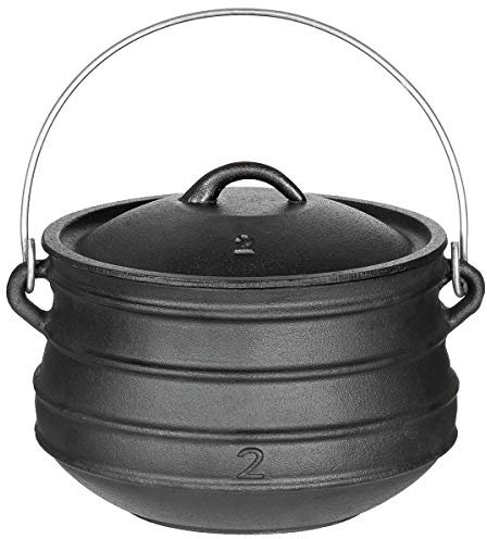 Fox Outdoor Topf, Gusseisen, ca. 5 l