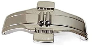 HIXISTO FaltschließE，DornschließE Für Tissot 1853 T035 Watch-T41 Treasure Ring Armbandschnalle Doppelpresse Schmetterlingsschnalle Ersatzschnalle (Color : T035 22mm)